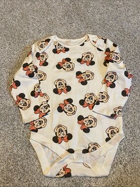 Disney baby primark girl long sleeve onesie 12-18 months